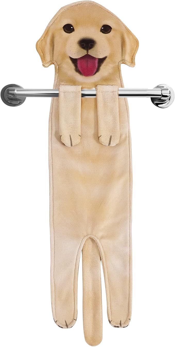 Funny Cat Hand Towels ForBathroom Kitchen Decor Towel