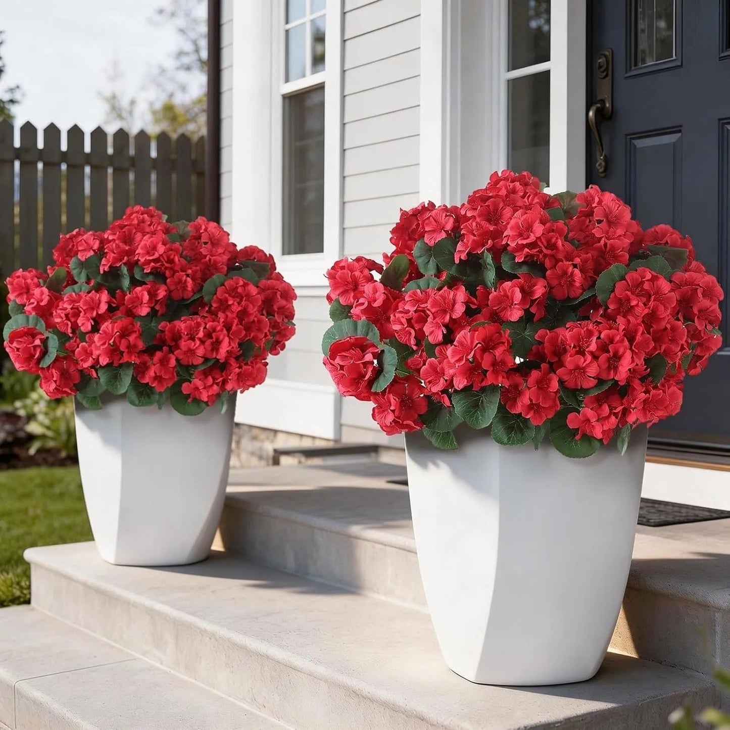 🔥Last Day 50% OFF🔥Outdoor UV Resistant Artificial Geranium Flowers