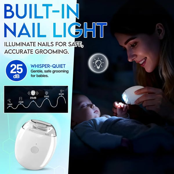 Universal Automatic Fingernail Grinder For Adults And Children
