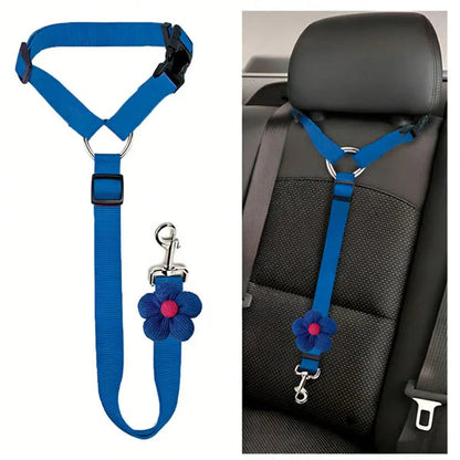 2-in-1Dog Car Seat Belt& Walking Leash