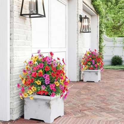 Outdoor/Indoor UV Resistant & Waterproof Artificial Flower Decor