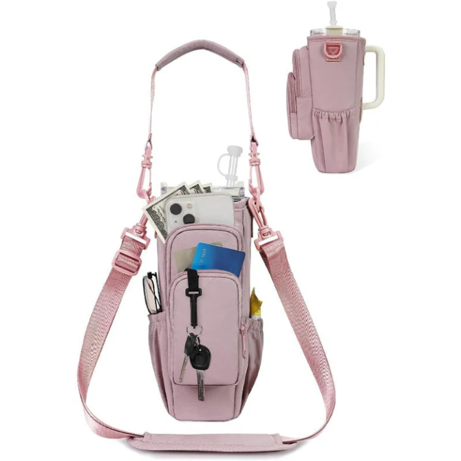 Hands-Free Tumbler Sling Bag