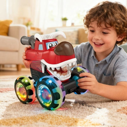 Glowing Monster Toy Car