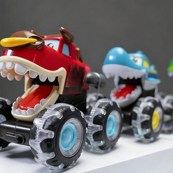 Glowing Monster Toy Car