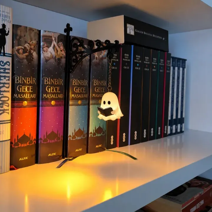 👻Ghost Bookshelf Lantern