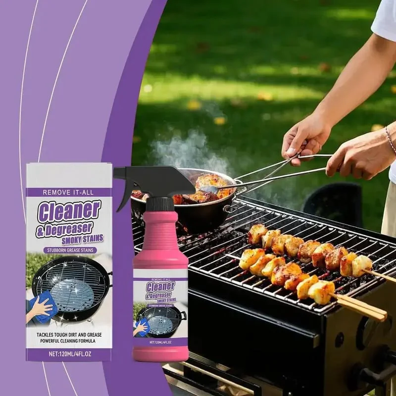 No Residue Grill Cleaner Degreaser Spray