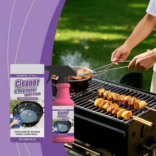 No Residue Grill Cleaner Degreaser Spray