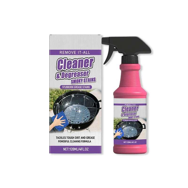 No Residue Grill Cleaner Degreaser Spray