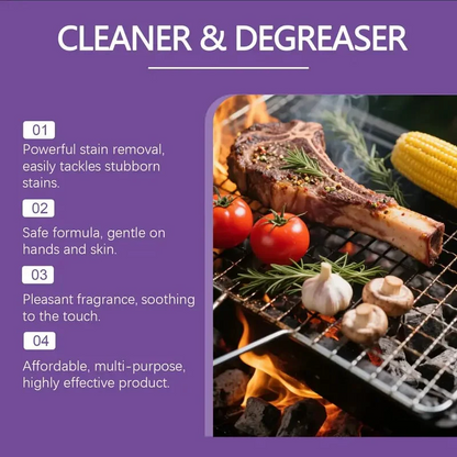 No Residue Grill Cleaner Degreaser Spray