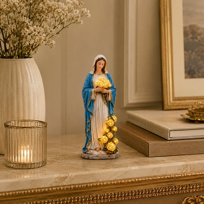 Virgin Mary Garden Light