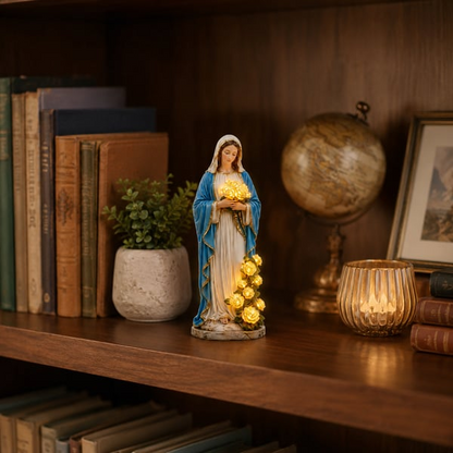 Virgin Mary Garden Light