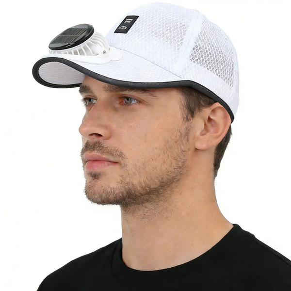 🧢2026 Pro Outdoor Cooling Cap: Dual Power Supply Fan Cap