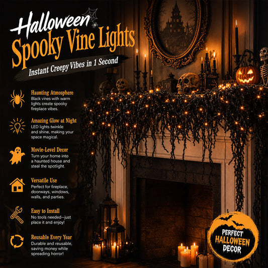 👻New Arrivals🎃 Spooky Chic: Halloween Decorative Vine for the Home 👻