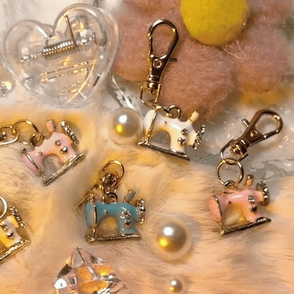 Mini Sewing Machine Keychains – A Stitch Of Memory & Meaning