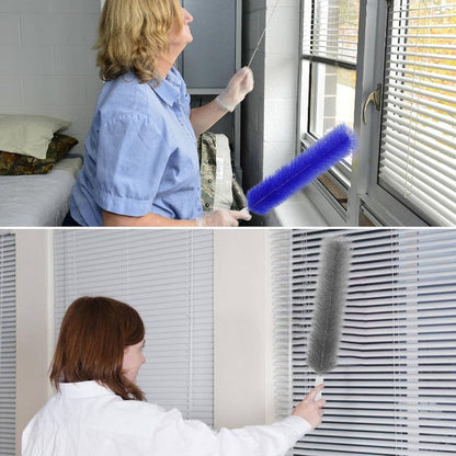 💖🎁Flexible Microfiber Fan Duster Brushes – Reusable Cleaning Tools