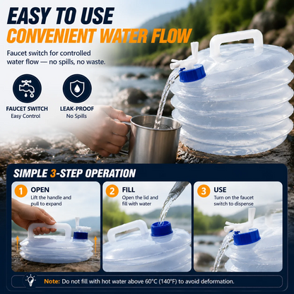 Foldable Camping Water Container