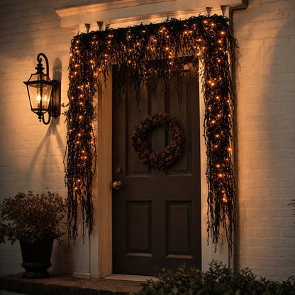👻New Arrivals🎃 Spooky Chic: Halloween Decorative Vine for the Home 👻