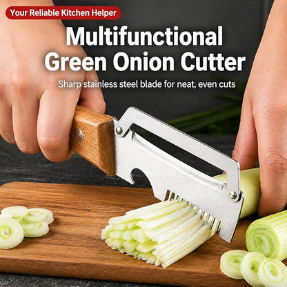 3-in-1 Multifunctional Peeler Knife With Bottle Opener & Wooden Handle