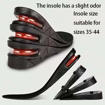 4-Layer Adjustable Invisible Height-Increasing Air Cushion Insoles