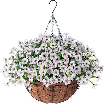 UV Resistant Look Real Colorful Spring Flowers