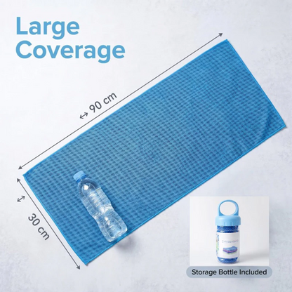 Snap-Activated Instant Cooling Towel