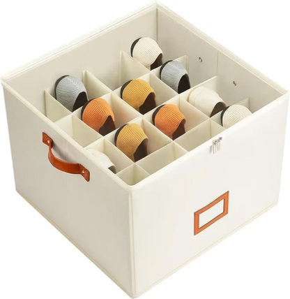 Oxford Fabric Foldable Design Shoe Organizer, Storage Box