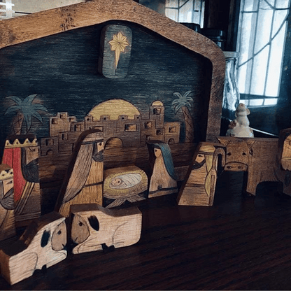 Nativity Puzzle | Wooden Decoration With Unique Design