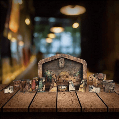 Nativity Puzzle | Wooden Decoration With Unique Design