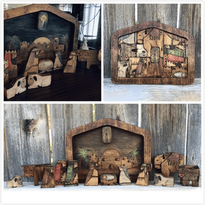 Nativity Puzzle | Wooden Decoration With Unique Design