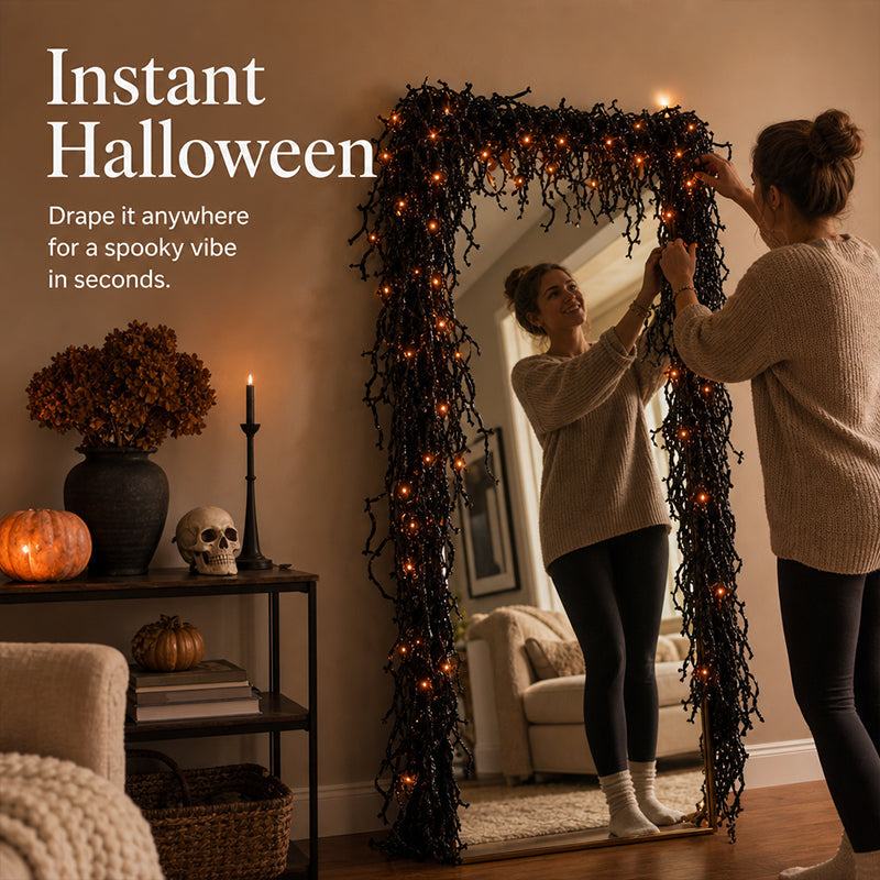 👻New Arrivals🎃 Spooky Chic: Halloween Decorative Vine for the Home 👻