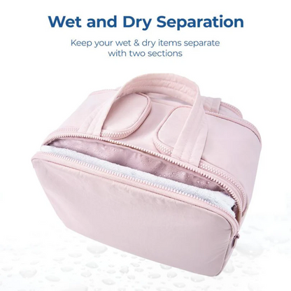 Travel Makeup Bag – Dustproof & Water-Resistant With Multiple Compartments