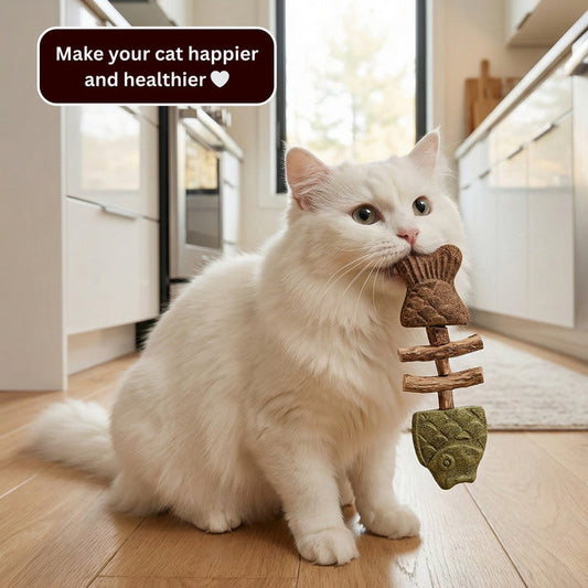 🔥Day Sale 50% OFF-Catnip & Silvervine Chew