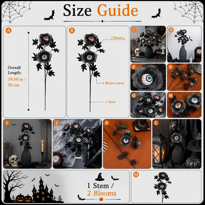 Dark Gothic Rose Decor – A Spooky Halloween Statement Piece For Your Home