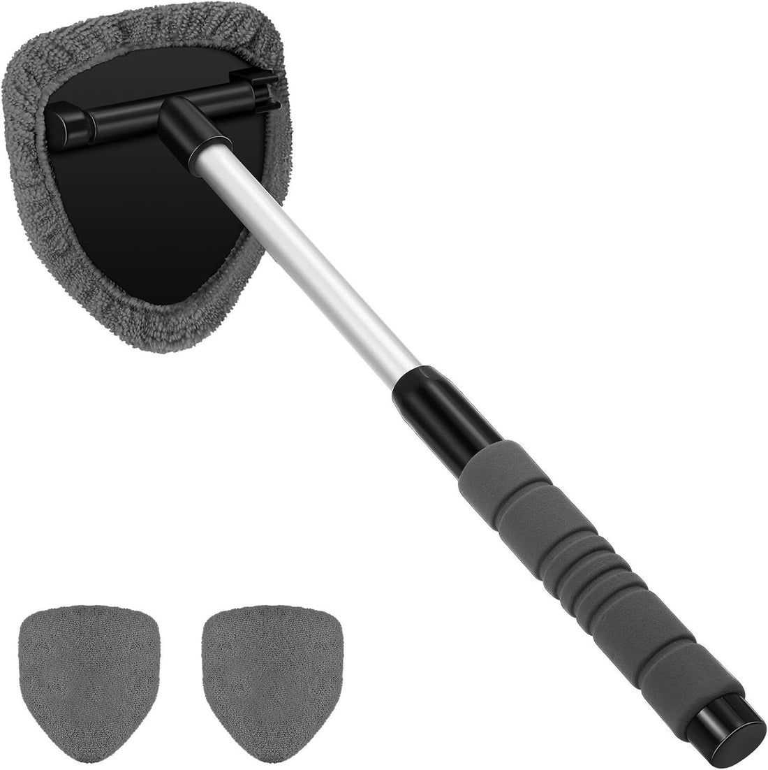 Microfiber Car Windshield Cleaning Toolwith Extendable Handle