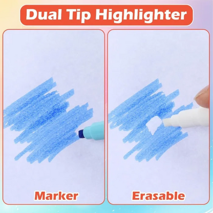 Dual-Ended Erasable Highlighters