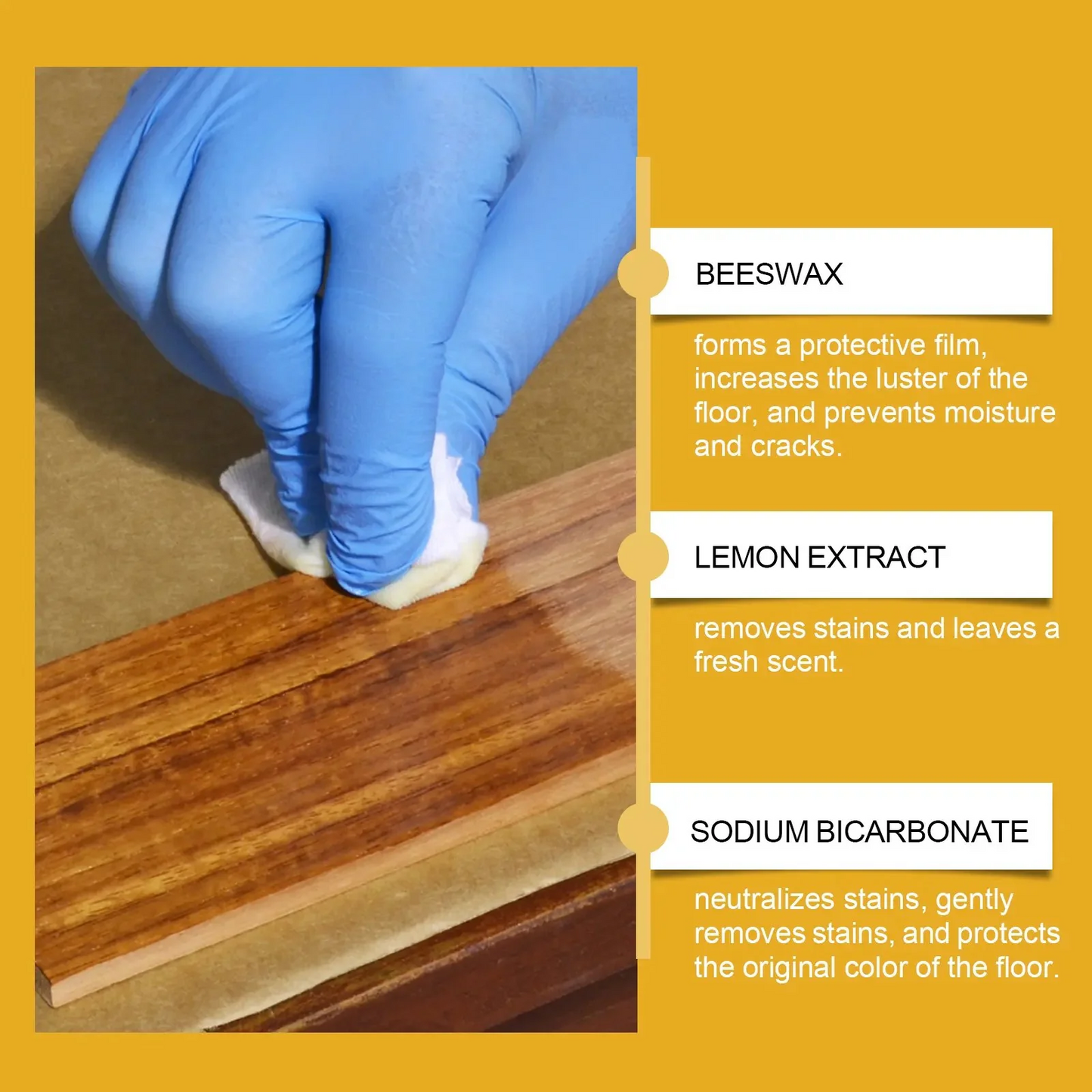 Wood Polish Spray 120ml Natural Shine &Protection For Furniture, Floors,Cabinets - Non-Greasy, Anti-Dust Finish