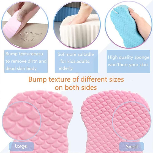 3D Super Soft Exfoliating Bath Sponge