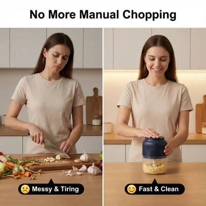 Cordless Mini Food Chopper – Chop, Mince & Blend In Seconds