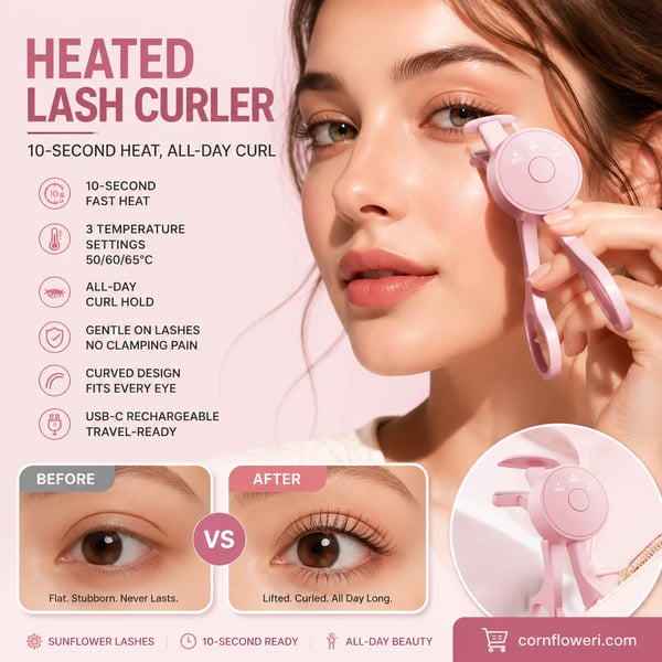 Electric Heated Eyelash Curler
