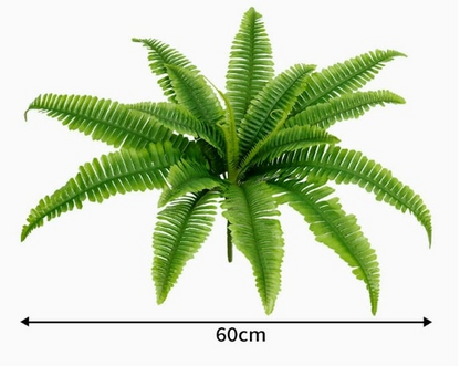 UV Resistant Lifelike Artificial Boston Fern