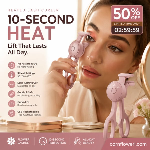 Electric Heated Eyelash Curler