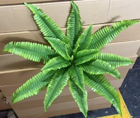 UV Resistant Lifelike Artificial Boston Fern