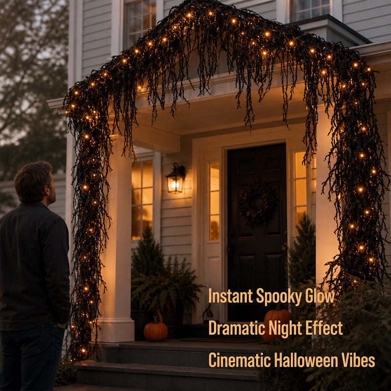 👻New Arrivals🎃 Spooky Chic: Halloween Decorative Vine for the Home 👻