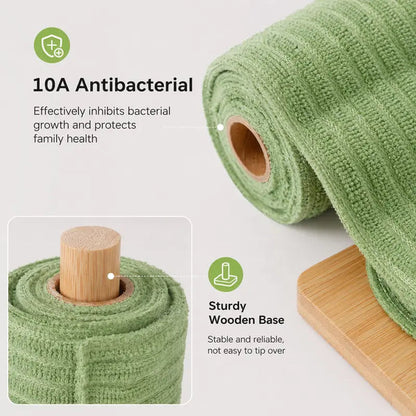 Premium Reusable & Antibacterial Cleaning Cloth Roll