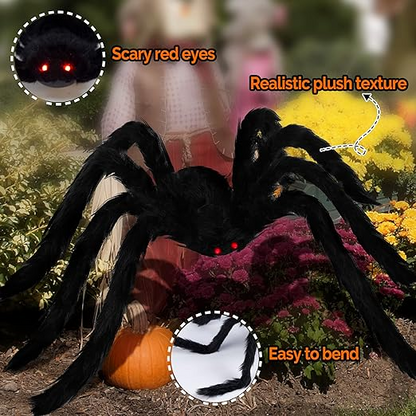 Halloween Decoration 5m Spider Web, Big Spider