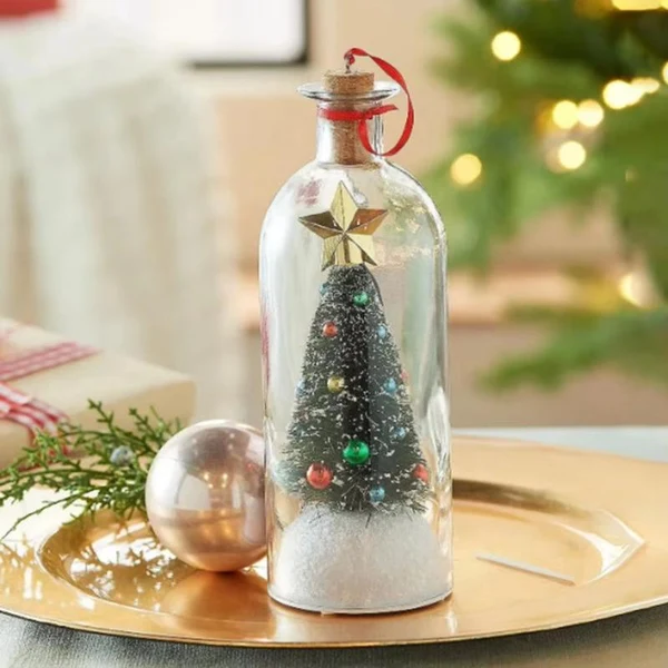Christmas Sale - Recordable Christmas Tree Message In A Bottle