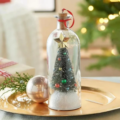 Christmas Sale - Recordable Christmas Tree Message In A Bottle