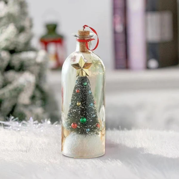 Christmas Sale - Recordable Christmas Tree Message In A Bottle