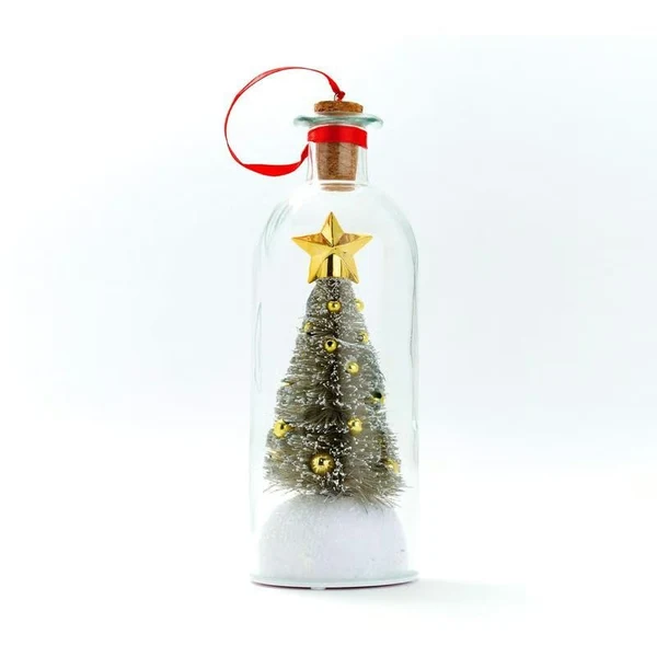 Christmas Sale - Recordable Christmas Tree Message In A Bottle
