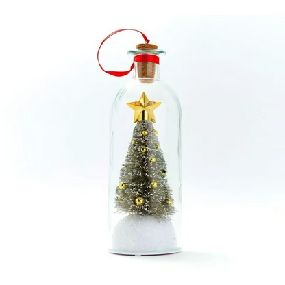 Christmas Sale - Recordable Christmas Tree Message In A Bottle